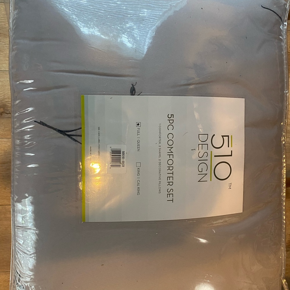 5 piece comforter set f/q